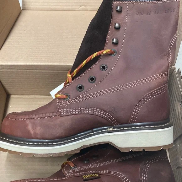 100% Leather 410 Padilla Boots- Mens 8 Padilla N213 Men main image 3